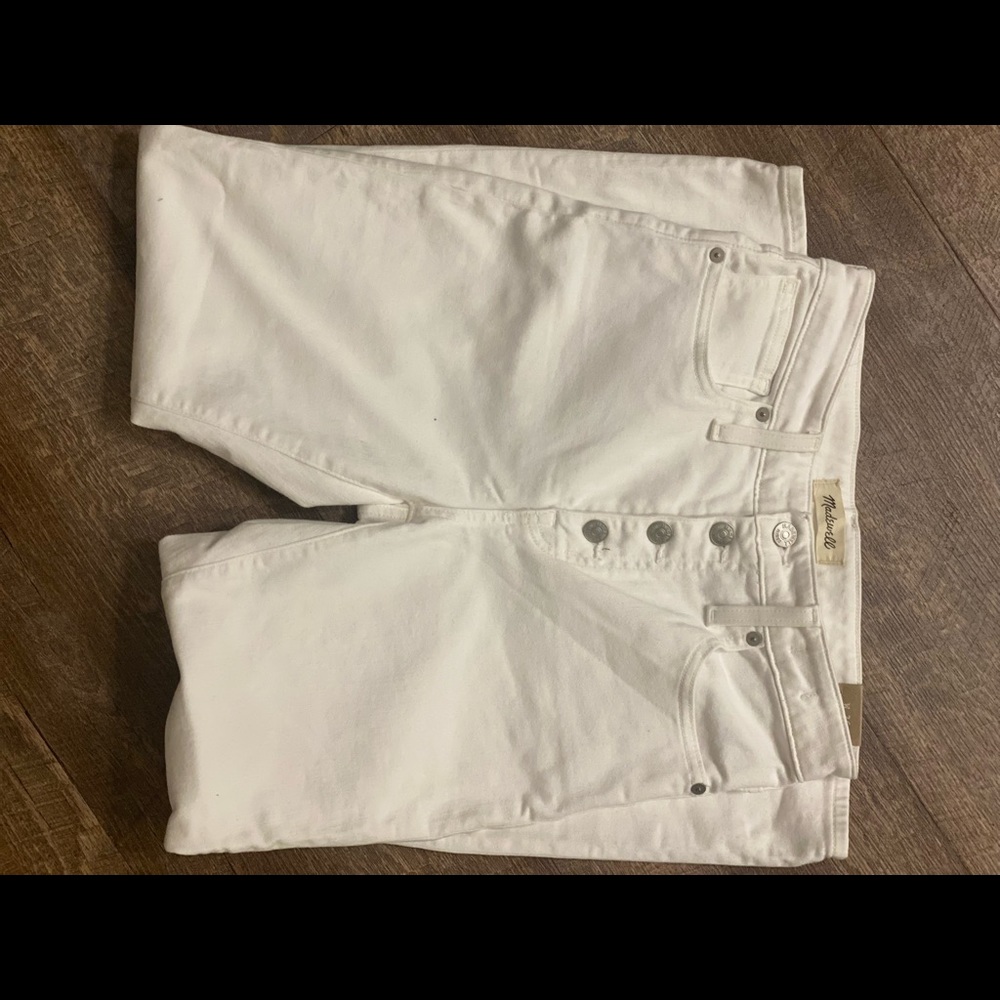Madewell curvy high rise skinny crop